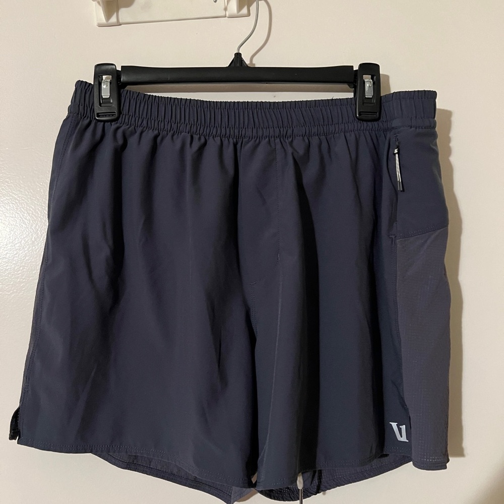 Vuori Navy Running Shorts